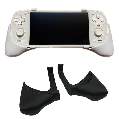 Szaerfa Controller Grip Schutzhülle für Retroid Pocket 5,Spielkonsolen-Erweiterungsgriff, 3D Gedruckter Controller-Griffhalter, Pocket 5 Spielkonsolen-Zubehör, ergonomisches Design (schwarz) von Szaerfa