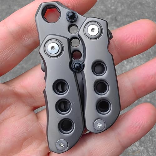 T-Conceal EDC Fidget Sliders, Fidget-Spielzeug, Stressabbau für Erwachsene, magnetisches Metall, multifunktionaler Brecheisen-Fidget-Slider-Spinner T-Conceal EDC Fidget Sliders, Fidget-Spielzeug, Stressabbau für Erwachsene, magnetisches Metall, multifunktionaler Brecheisen-Fidget-Slider-Spinner von T-Conceal