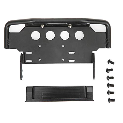 RC Front Lower Bumper, Metall Upgrade Bumper Ersatzzubehör Teile Kompatibel mit TRAXXAS G500 G63(schwarz) von T best