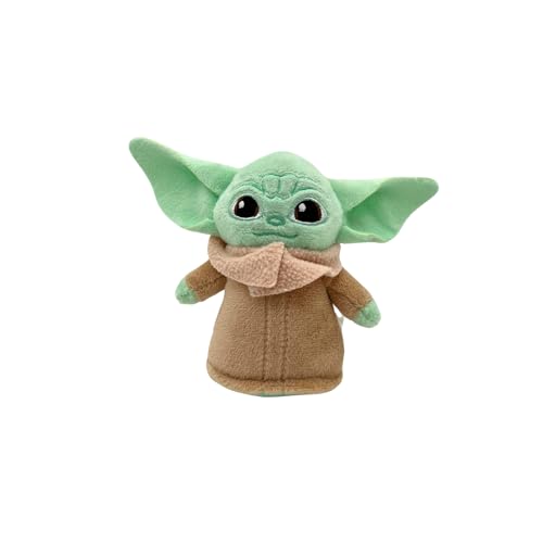 Star Wars Mandalorian | The Mandalorian Bag Clip 10 cm - Baby Yoda Plüsch 100% Polyester - Yoda Kuscheltier flauschig für Kinder ab 3 Jahren, ideal für Schule und Reisen Star Wars Mandalorian | The Mandalorian Bag Clip 10 cm - Baby Yoda Plüsch 100% Polyester - Yoda Kuscheltier flauschig für Kinder ab 3 Jahren, ideal für Schule und Reisen von TA&MA
