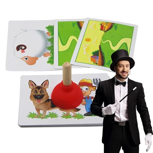 TABSIRAH Kid Magic Trick Set - Zaubertricks Karten für Erwachsene Profi | Magier Magic Mentalism Magier Kit für Zaubertrick Close Up Bühnenrequisiten von TABSIRAH