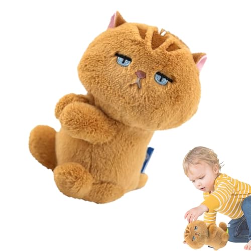 TABSIRAH Kitten Stuffed Animal Cute Cat Plush Toy Stuffed Cat - Plush Cat Pendant Cat Decorations Cat Plush Clip for Kids Birthday Party Curtains Backpacks Women von TABSIRAH