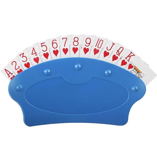 TABSIRAH Spielkartenhalter für Erwachsene | Standbare freihändige Karten Tablett-Halter für Spiele – Multifunktionale Poker-Unterhaltungshilfen, tragbare Spielkartenwerkzeuge für Kinder, Senioren von TABSIRAH