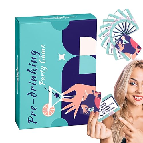 TABSIRAH Trinkkartenspiel – Trinkkarten-Set, fördert Freundschaftsspielkarten-Decks für Familienfeiern von TABSIRAH