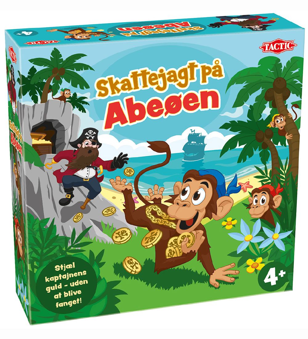 TACTIC Brettspiel - Schatzsuche auf der Affeninsel - Dänisch - TACTIC - One Size - Brettspiele TACTIC Brettspiel - Schatzsuche auf der Affeninsel - Dänisch - TACTIC - One Size - Brettspiele von TACTIC