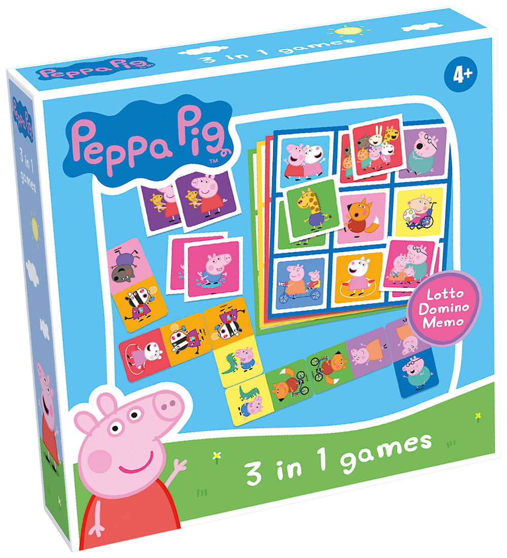TACTIC Spiel-Pack - 3-in-1 - Bilder-Lotto/Domino/Memory-Spiel - - TACTIC - One Size - Spiele TACTIC Spiel-Pack - 3-in-1 - Bilder-Lotto/Domino/Memory-Spiel - - TACTIC - One Size - Spiele von TACTIC