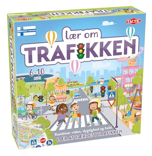 Tactic Games - Let´s Learn Traffic Game (DK) (59752) von Tactic