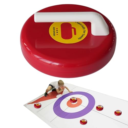 TADAYIM Curling Spiel - Desktop Curling,Freizeitspielzeug für Kinder Erwachsene Büros Klassenräume Studentenwohnheime Garten Familienfeiern Partys College TADAYIM Curling Spiel - Desktop Curling,Freizeitspielzeug für Kinder Erwachsene Büros Klassenräume Studentenwohnheime Garten Familienfeiern Partys College von TADAYIM