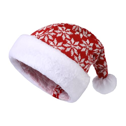 TAGVO Christmas Hat for Kids Adults, Christmas Party Hats Fancy Dress Christmas Hats Santa Hats, Christmas Fun Hats Santa Costume for Xmas Party Santa Hat Bulk von TAGVO