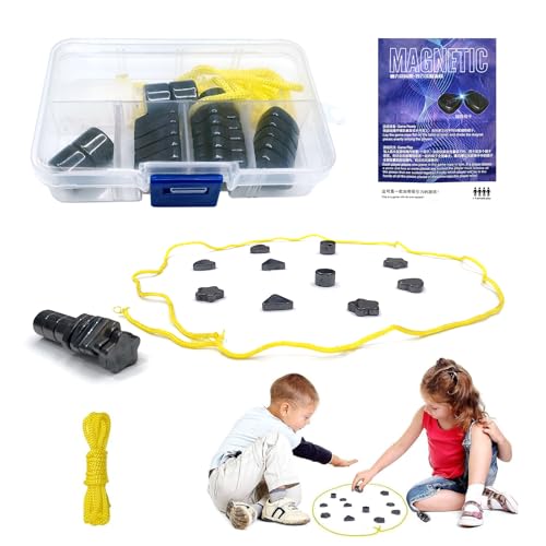 TAIHOBO 20 Stück Magnetisches Schachspiel, Tragbares Magnetspiel, Puzzle Checkers Magnet Spiel, Glatter Magnetic Schachspiel Chess Game, Lustiges Magnet Schach für Kinder und Erwachsene von TAIHOBO