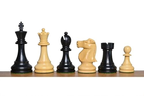 1972 Reproduzierte Fischer Spassky Staunton Schachfiguren-Set gewichtete Schachfiguren nur – 9,4 cm König von TAJ CHESS STORE