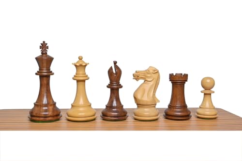 Professionelle Staunton Schachfiguren, nur 2 extra Königinnen – hochwertige, handgefertigte Schachfiguren aus Holz – beschwertes Schachset Taj Chess Store von TAJ CHESS STORE