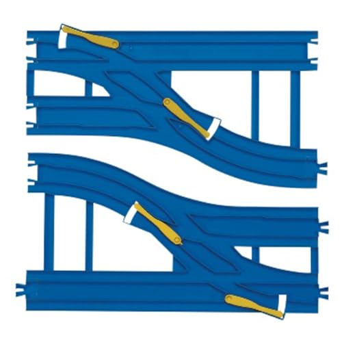 Plarail - R-15 Double-tracked Wide Point Rail (270mm) (A/B each 1pc) von タカラトミー(TAKARA TOMY)