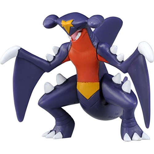 Takaratomy Pokemon Sun & Moon-Esp-18-Garchomp Figure Action, 5.7cm von TOMY