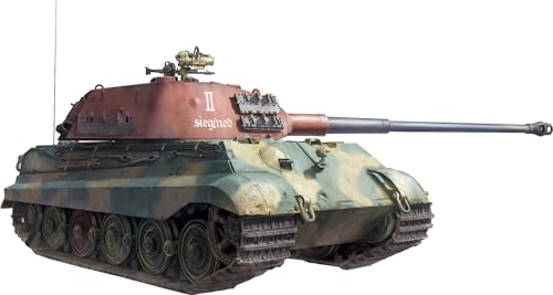 TAKOM 2178 TAK2178 KING TIGER Sd.Kfz. 182 w/105mm KwK 46L/68 2-in-1 WW2 Maßstab 1:35 Modellbau Plastikbausatz Königstiger von TAKOM