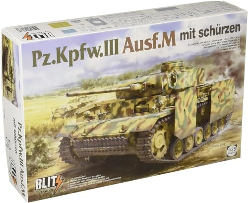 TAKOM TAK8002 8002 1/35 Panzer III AUSF. M mit Schürzen, Mehrfarbig von TAKOM