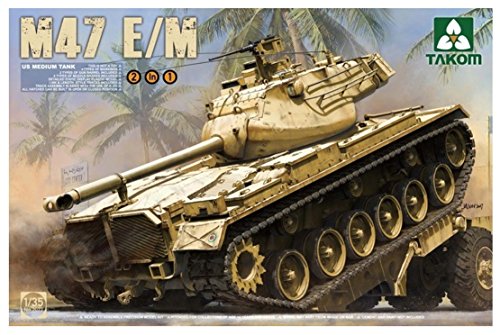 Takom TAK-2072 Modellbausatz US Medium Tank M47 E/M 2 in 1 von TAKOM