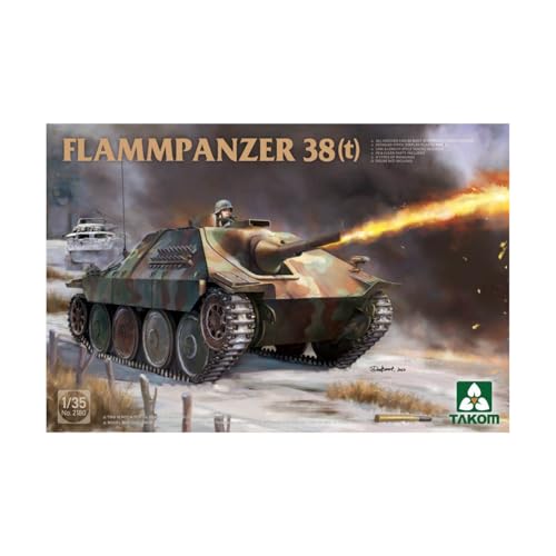 TAKOM TAK2180 1:35 Flammpanzer 38(t) Modellbau Plastikbausatz von TAKOM