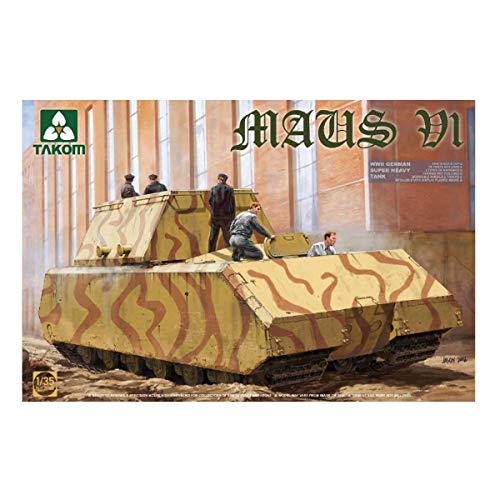 Takom TAK-2049 Modellbausatz WWII German Super Heavy Tank Maus V1 von TAKOM