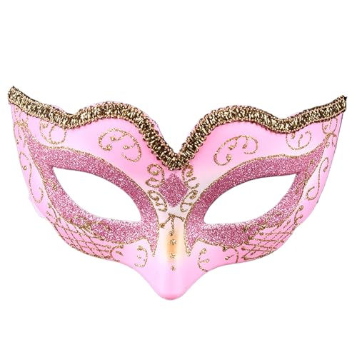 TAKOXIA Maskerade Halloween Augenmaske Cosplay Kostüm Halb Maskerade Kostüm Zubehör für Halloween Karneval Party von TAKOXIA