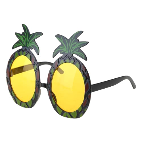 TAKOXIA Sonnenbrille, Strand-Sonnenbrille, Partyzubehör, Flamingo-Partybrille, Hawaii-Party-Sonnenbrille, Strandbrille, lustige Brille, Fotobrille von TAKOXIA