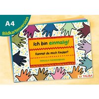 Ich bin einmalig! Kannst du mich finden? Bildkartenversion-A4! von TALISA Kinderbuch Verlag