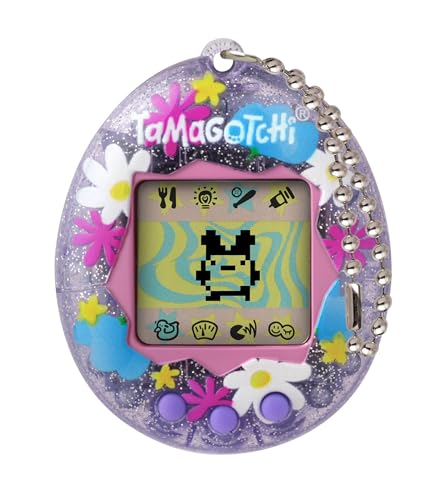 TAMAGOTCHI Bandai Original Blumenparfüm, digitales Haustier, nährt und hebt das Originale elektronische Haustier, Japanisches Kinderspielzeug für Mädchen und Jungen, tolles 90er-Jahre-Retro-Geschenk von TAMAGOTCHI