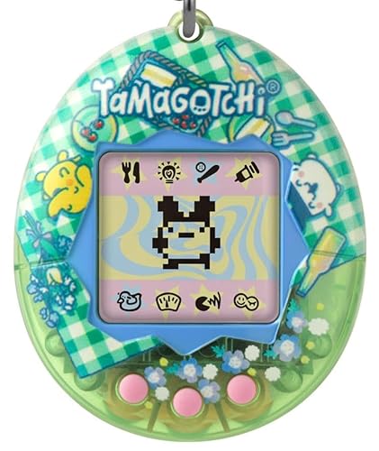 BANDAI 42988 Tamagotchi Original Virtuelles Haustier, Picknickgröße, mehrfarbig, elektronisches Spielzeug für Kinder ab 8 Jahren von TAMAGOTCHI