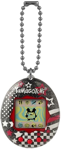 BANDAI Tamagotchi Virtuelles Haustier, Original Rock Glitter, Mehrfarbig 42984, elektronisches Spielzeug für Kinder ab 8 Jahren, kehren Sie Ihr bevorzugtes elektronisches Haustier mit Anderen Designs von TAMAGOTCHI