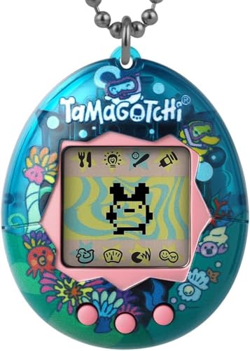 Bandai 42979 Original Tamagotchi Virtuelles Haustier, Größe Ocean 42979, Mehrfarbig – Erleben Sie Abenteuer und Liebe mit Ihrem Tamagotchi, elektronisches Spielzeug für Kinder ab 8 Jahren von TAMAGOTCHI