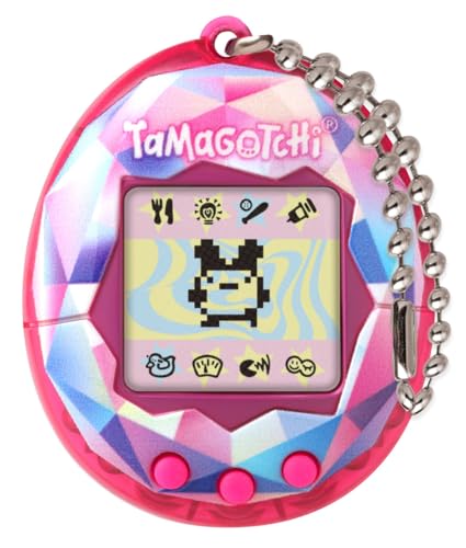 Bandai, Tamagotchi Virtuelles Haustier, Rosa, Treasure Jewel, Mehrfarbig, 42992, elektronisches Spielzeug für Kinder ab 8 Jahren von TAMAGOTCHI