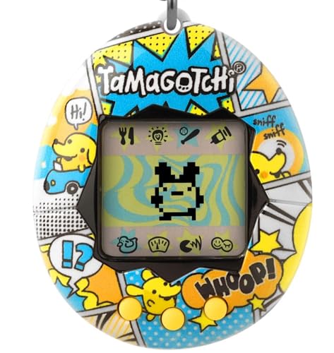 Bandai - Tamagotchi - Tamagotchi Original - Pochitchi Comic Book- Elektronisches virtuelles Tier mit Farbdisplay, 3 Tasten und Spielen - Interaktives Tier auf Deutsch - 42976 von TAMAGOTCHI