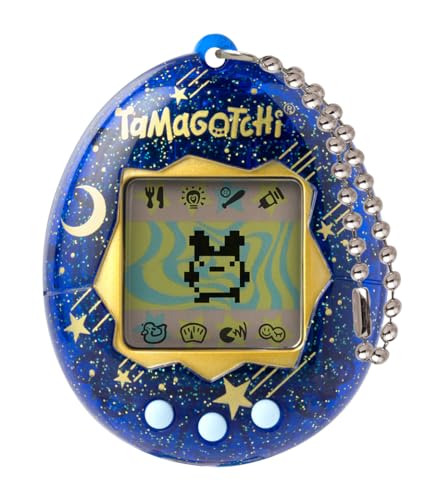 Bandai - Tamagotchi - Tamagotchi Original - Starry Night - Elektronisches virtuelles Tier mit Farbdisplay, 3 Tasten und Spielen - Interaktives Tier auf Deutsch - Kinderspielzeug ab 8 Jahren - 42970 von TAMAGOTCHI