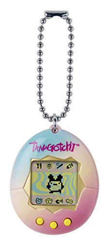 TAMAGOTCHI 42867 Original Sahara – Füttern, Pflegen, Nurture – Virtuelles Haustier mit Kette für unterwegs, Einzelbett von TAMAGOTCHI