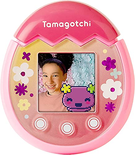 TAMAGOTCHI 42901UK Tamogotchi Pix virtuelles Haustier, Pink von TAMAGOTCHI