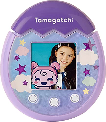 TAMAGOTCHI 42902UK Tamogotchi Pix Virtual Haustier, Violett von TAMAGOTCHI