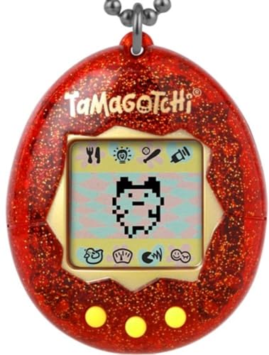 TAMAGOTCHI 42937NBNP Original Red Glitter, Multicolor von TAMAGOTCHI