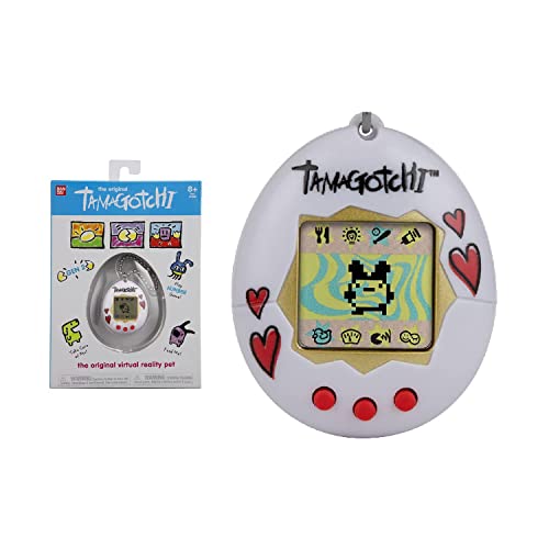 TAMAGOTCHI 42936NBNP Original Hearts, Multicolo-Feed, Care, Nurture-Virtual Pet with Chain for on The go Play, Multicolor von TAMAGOTCHI