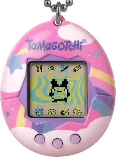 TAMAGOTCHI Bandai Original Dreamy Shell Original Cyber Pet 90er Jahre Erwachsene und Kinder Spielzeug mit Kette | Retro Virtuelle Haustiere sind EIN tolles Spielzeug für Jungen und Mädchen oder von TAMAGOTCHI