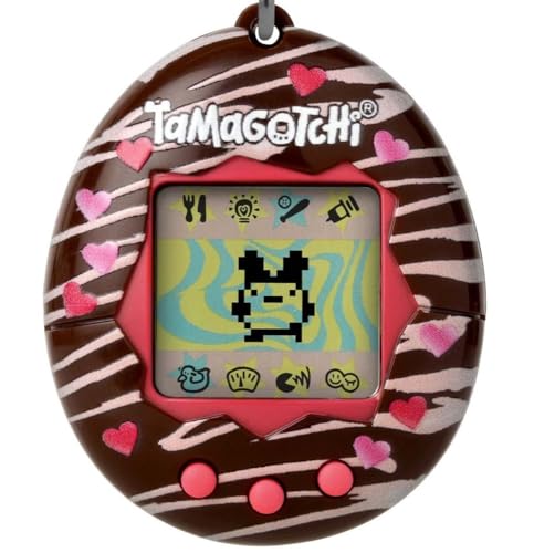 Bandai 42887 Tamagotchi Virtuelles Haustier, Schokoladenbraun von TAMAGOTCHI