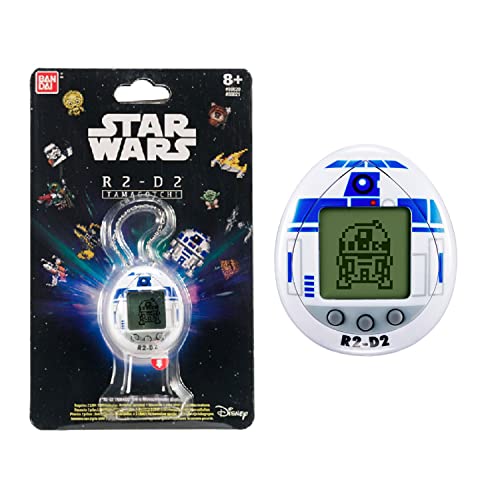 Bandai - Tamagotchi - Original-Tamagotchi - Star Wars - R2 D2 in weiß - Virtuelles elektronisches Haustier - 88821 von BANDAI