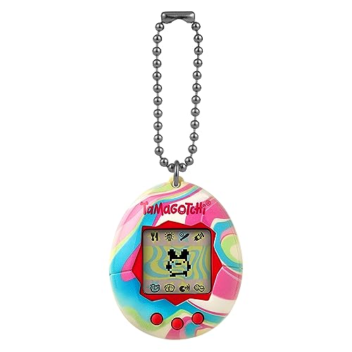 TAMAGOTCHI Virtuelles Haustier, Pastell, Marmor 42973 von TAMAGOTCHI