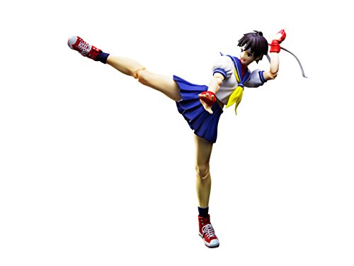 BANDAI Tamashii Nations S.H.Figuarts Sakura Kasugano Street Fighter Actionfigur, Mehrfarbig, 20,3 cm (BAN23895) für 150 Monate bis 720 Monate von TAMASHII NATIONS