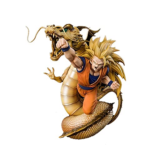 Bandai Tamashii Nations Dragon Ball Z Figur Super Saiyan 3 Son Goku 21 cm, no Color, 196027 von TAMASHII NATIONS