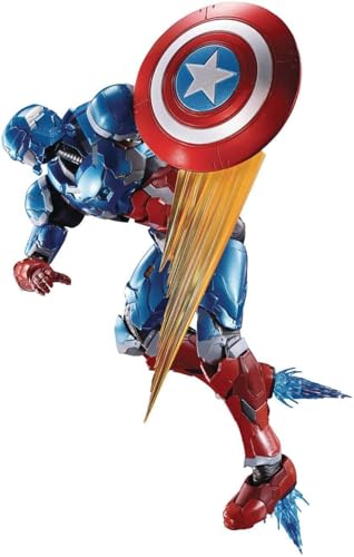 Figur SH Figuarts Captain America Tech-On Los Vengadores Avengers Marvel 16cm von TAMASHII NATIONS