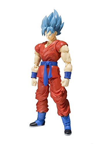 TAMASHII NATIONS Bandai S.H.Figuarts God Super Saiyan Son Goku Dragon Ball Z: Resurrection F Actionfigur (vom Hersteller eingestellt) von TAMASHII NATIONS