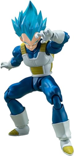 TAMASHII NATIONS - Dragon Ball Super - Super Saiyan God Super Saiyan Vegeta -Unwavering Saiyan Pride-, Bandai Spirits S.H.Figuarts Actionfigur von TAMASHII NATIONS