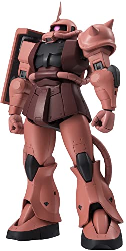 TAMASHII NATIONS Gundam MS-06S Zaku II Char's Custom Model Anime Version Robot Spirits Actionfigur von TAMASHII NATIONS