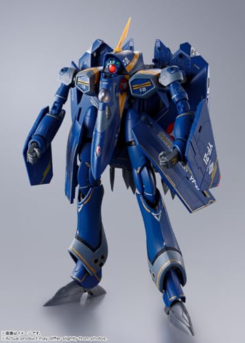 TAMASHII NATIONS - Macross Plus - YF-21 (Guld Goa Bowman Use), Bandai Spirits DX Chogokin Figur von TAMASHII NATIONS