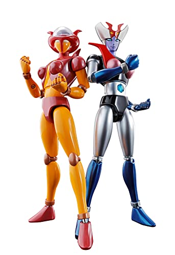 TAMASHII NATIONS - Mazinger Z - GX-08R Aphrodai A vs GX-09R Minerva X, Bandai Spirits Soul of Chogokin Figur von BANDAI SPIRITS